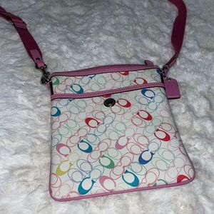 Authentic Coach crossbody purse